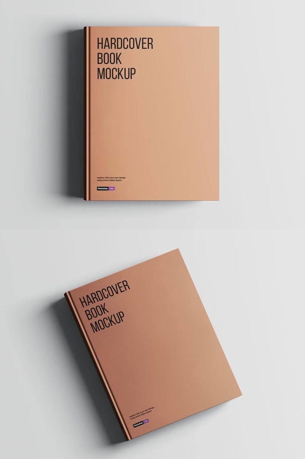 10 Hardcover Book Mockups - The Danny - Mockup Design Resources
