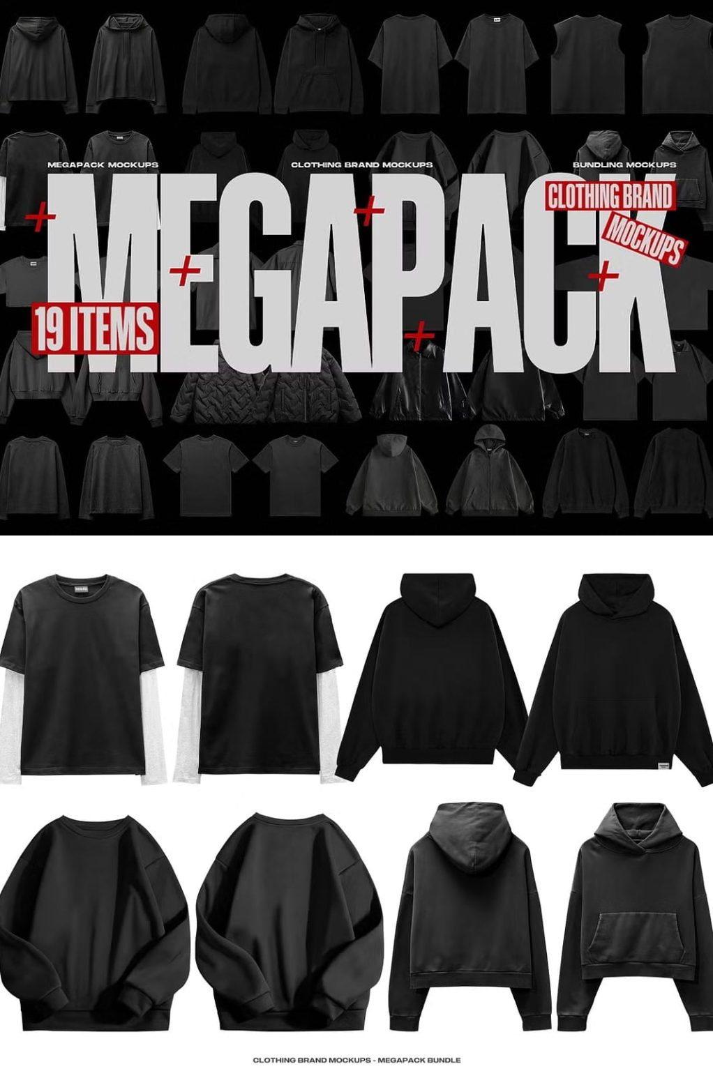 Clothing Brand Mockups Bundle - The Danny - Mockup Design Resources