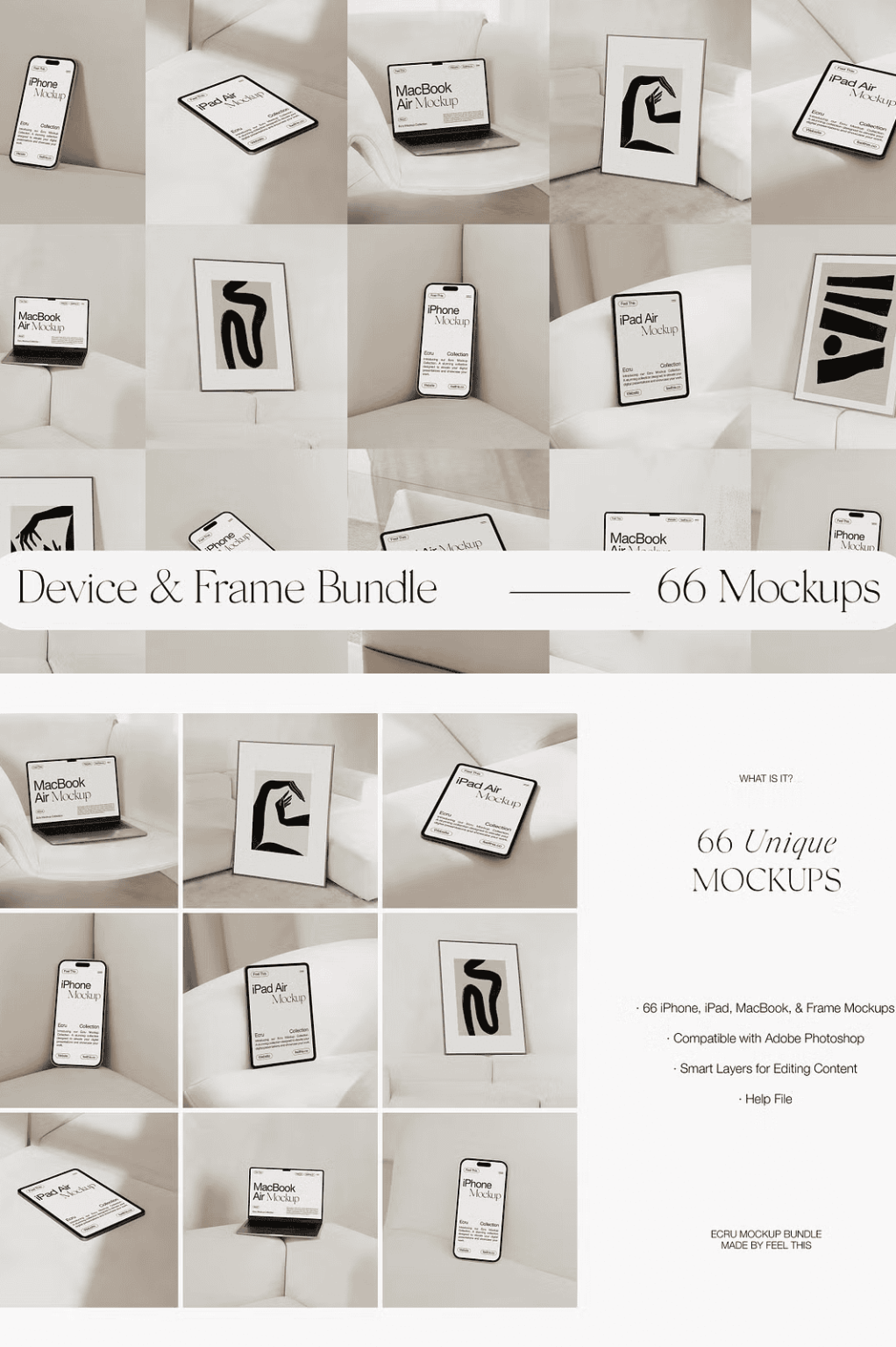 Device & Frame Mockup Bundle - The Danny - Mockup Design Resources