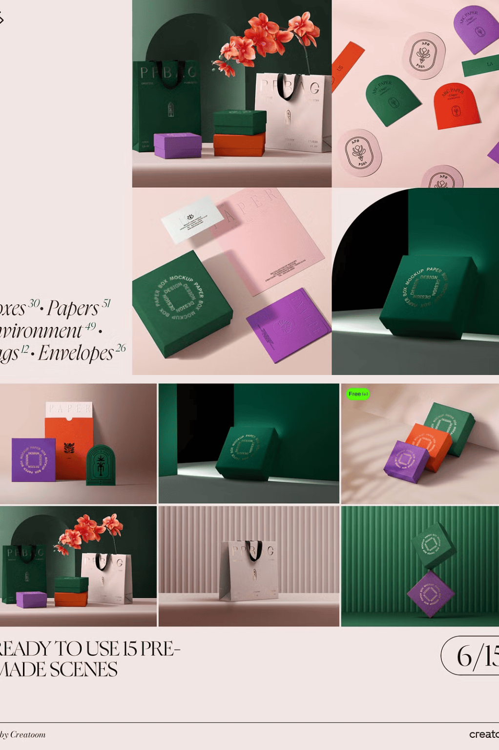 Branding Mockup Creator (168 PSD) - The Danny - Mockup Design Resources
